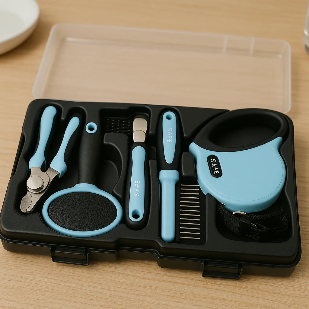 Pet Traction Rope & Grooming Kit